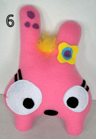 peluches de tela hechos a mano