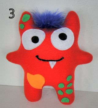 peluches de tela hechos a mano