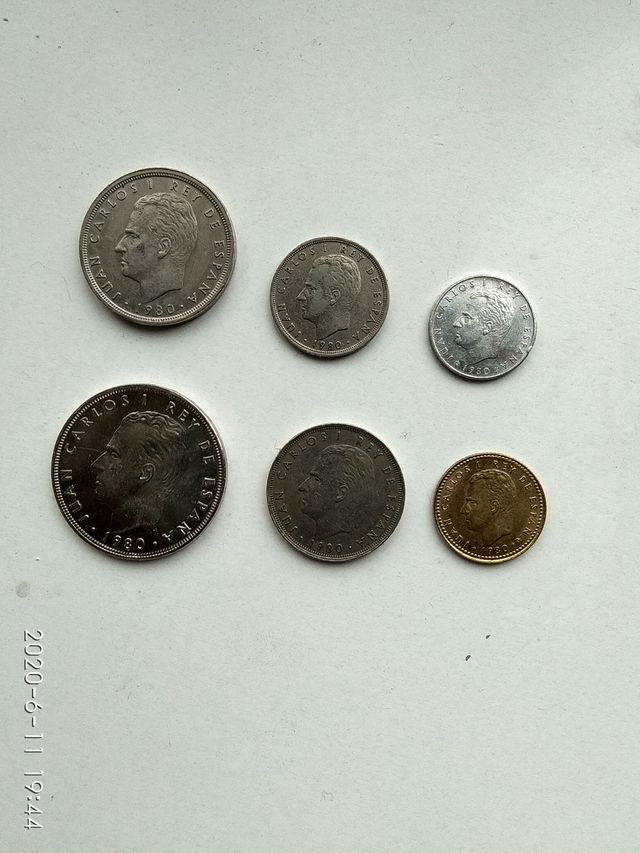 colección de monedas conmemorativas