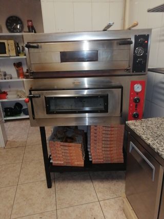 2 hornos pizza de segunda mano en Quartell en WALLAPOP