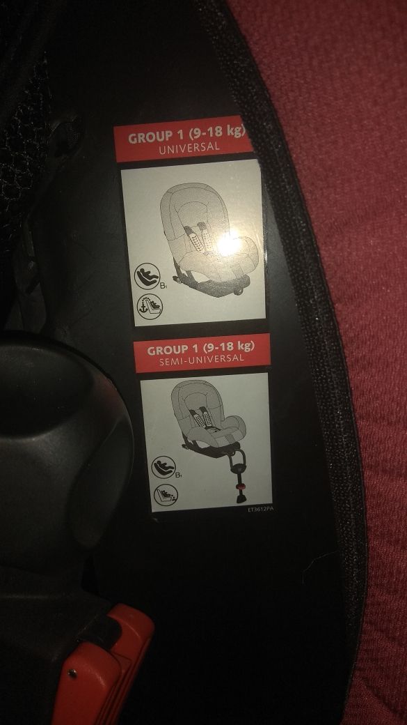 silla coche con Isofix