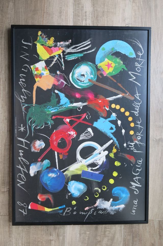 Cuadro lámina enmarcada Jean Tinguely