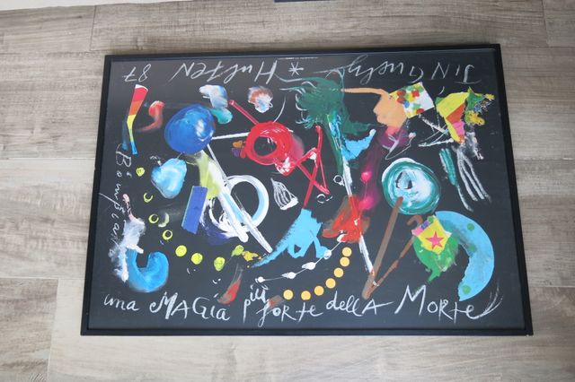 Cuadro lámina enmarcada Jean Tinguely