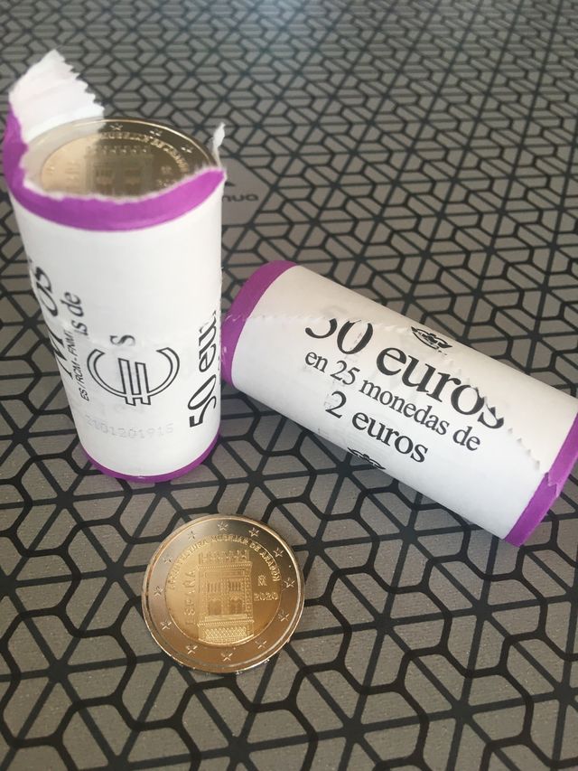 Moneda conmemorativa teruel 2020
