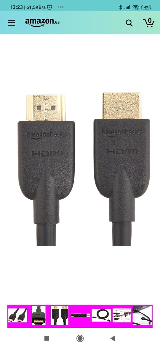 Cable HDMI 2.0 nuevo 3m