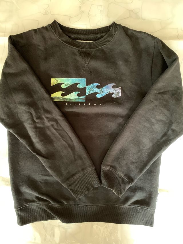 Sudadera negra Billabong talla 14