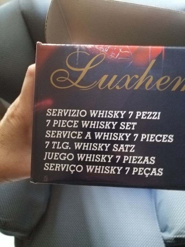 Juego de Whisky marca Verecovetro