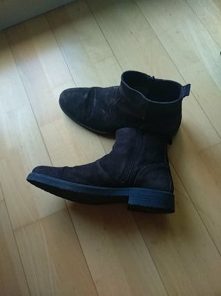 Botines de piel hombre de segunda mano en Valencia en WALLAPOP MILANUNCIOS | Botas y botines de hombre de segunda mano en