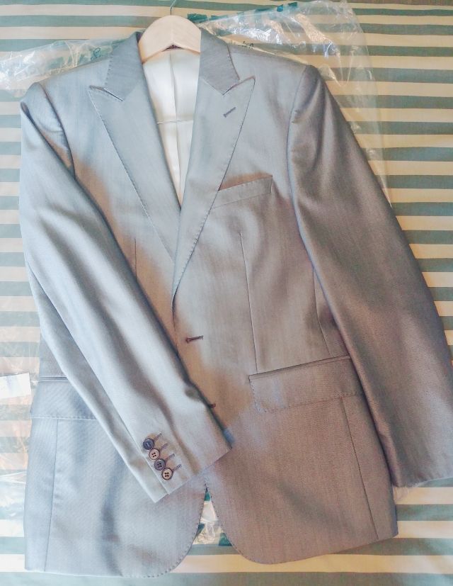 Traje completo Zara Man gris
