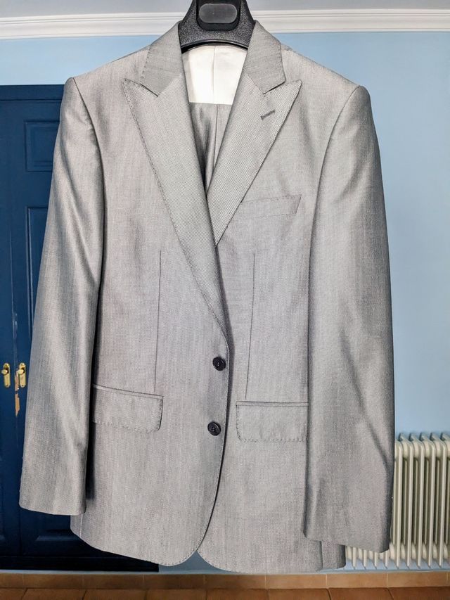 Traje completo Zara Man gris