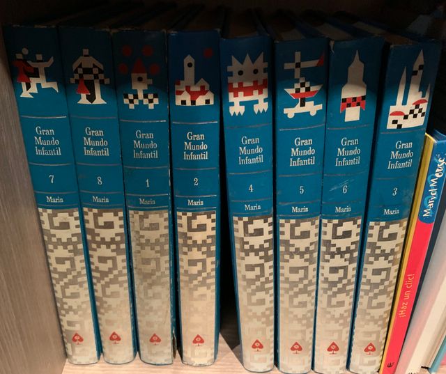 Enciclopedia "Gran mundo infantil" de 1972