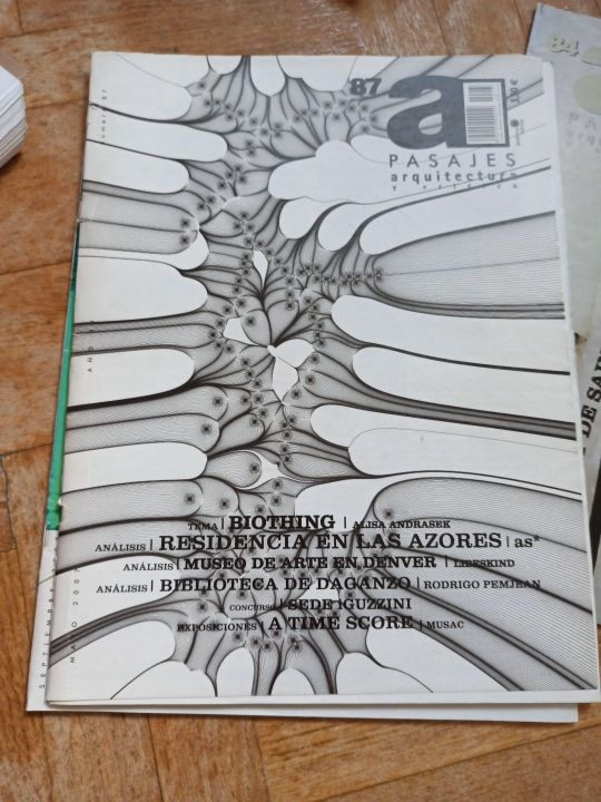lote revistas arquitectura Pasajes construcción
