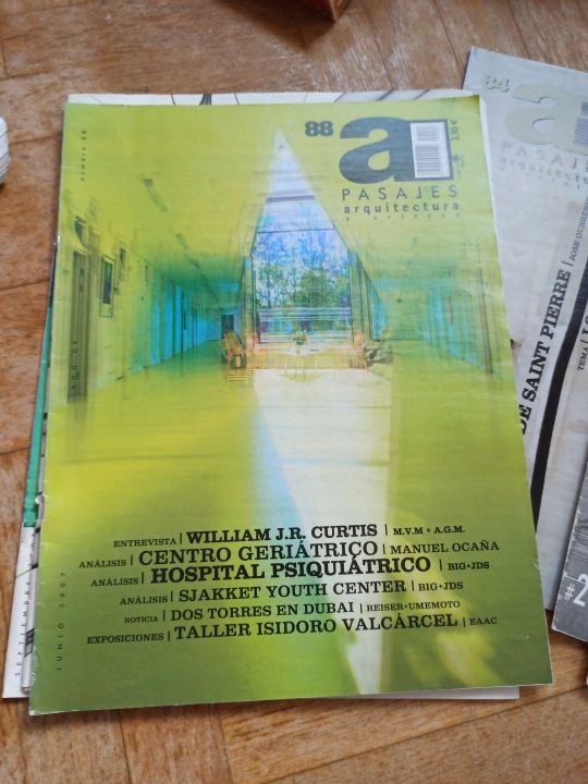 lote revistas arquitectura Pasajes construcción