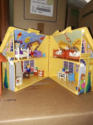 playmobil granja maletín