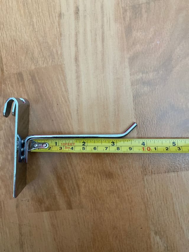 20 Ganchos colgadores para rejilla