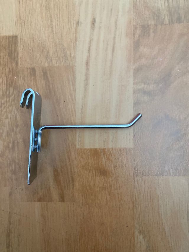 20 Ganchos colgadores para rejilla