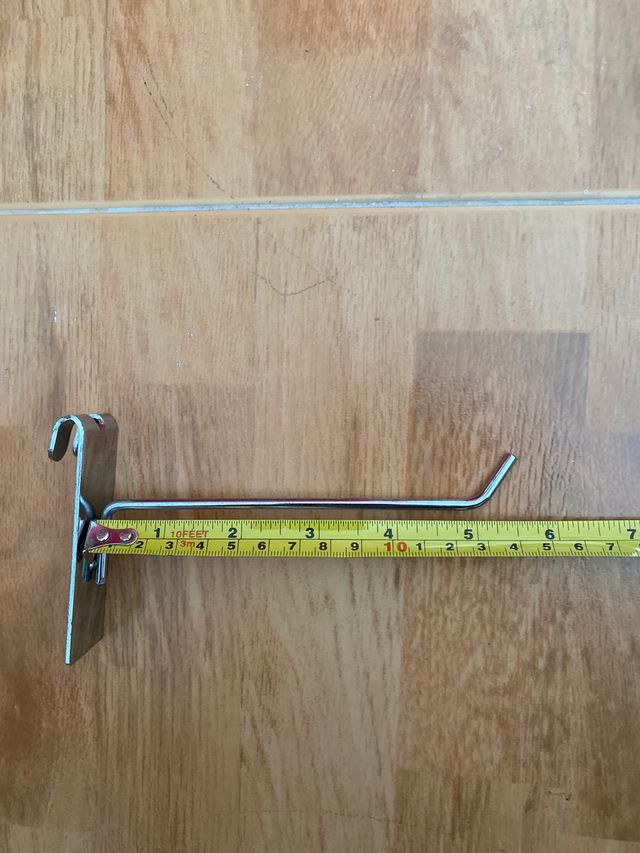 20 Ganchos colgadores para rejilla