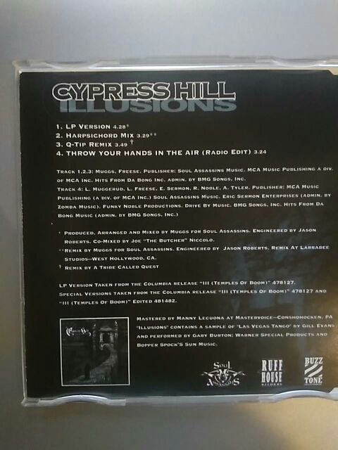 CD Cypress Hill. illusions