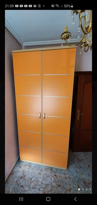 Armario de 2 puertas! de segunda mano por 100 € en Valencia en WALLAPOP