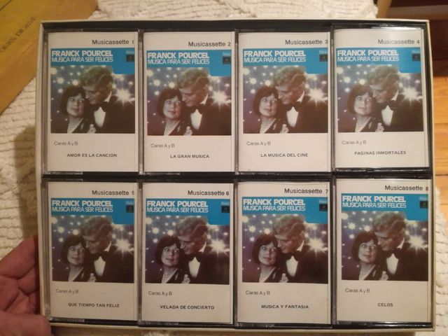Cintas de música para ser felices de Frank Pourcel