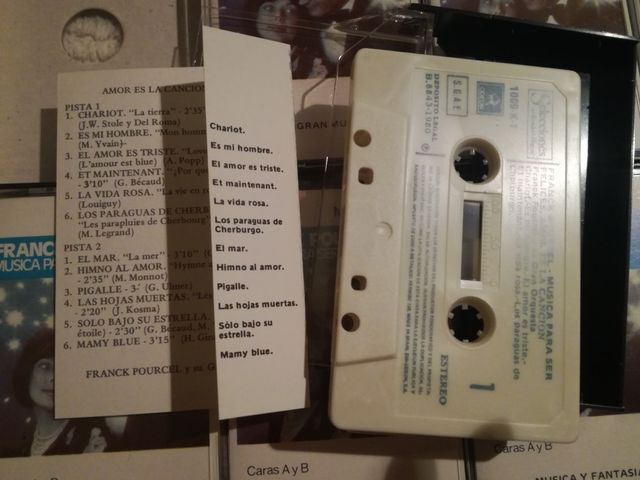 Cintas de música para ser felices de Frank Pourcel