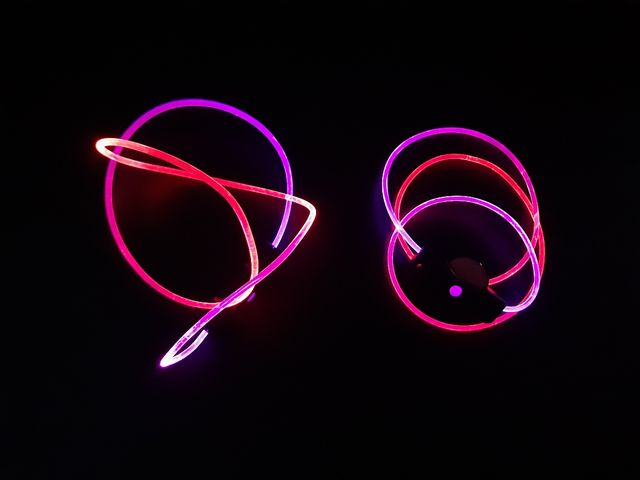 Cordones para zapatillas con luz LED