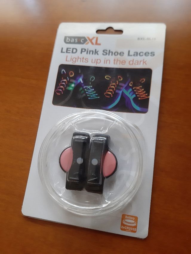 Cordones para zapatillas con luz LED