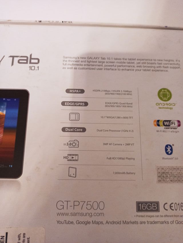 Tablet Samsung Estropeada