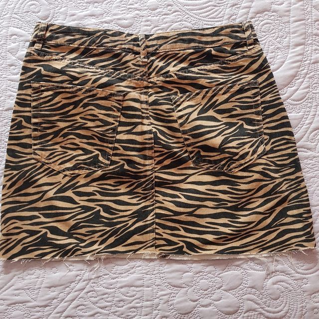 Falda estampado animal print