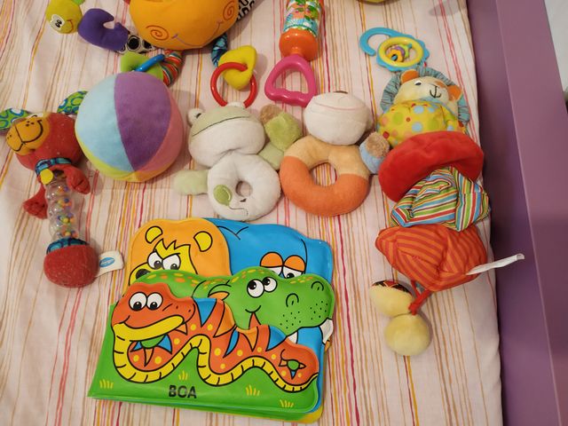 Lote/pack primeros juguetes bebé