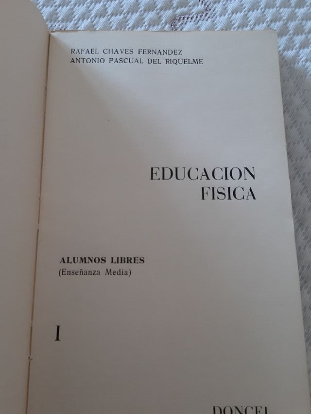 Educacion física ,Doncel 1969