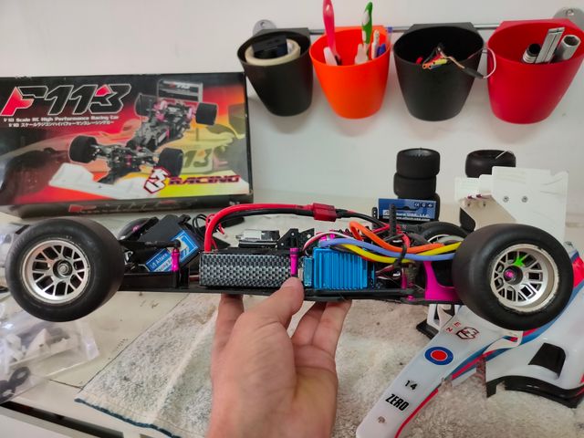 F1 escala 1/10 modificado o cambio