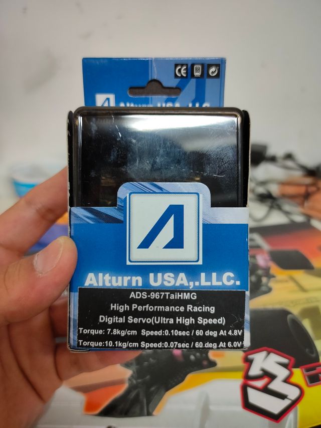 F1 escala 1/10 modificado o cambio