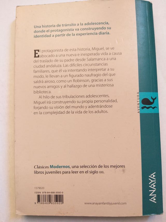 Yo, Robinsón Sánchez, habiendo naufragado