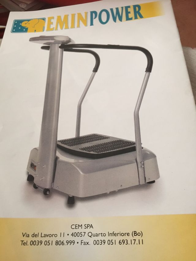 Plataforma vibratoria EminPower 121x72