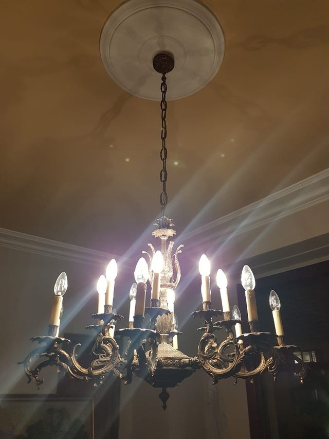 Lampara araa antigua