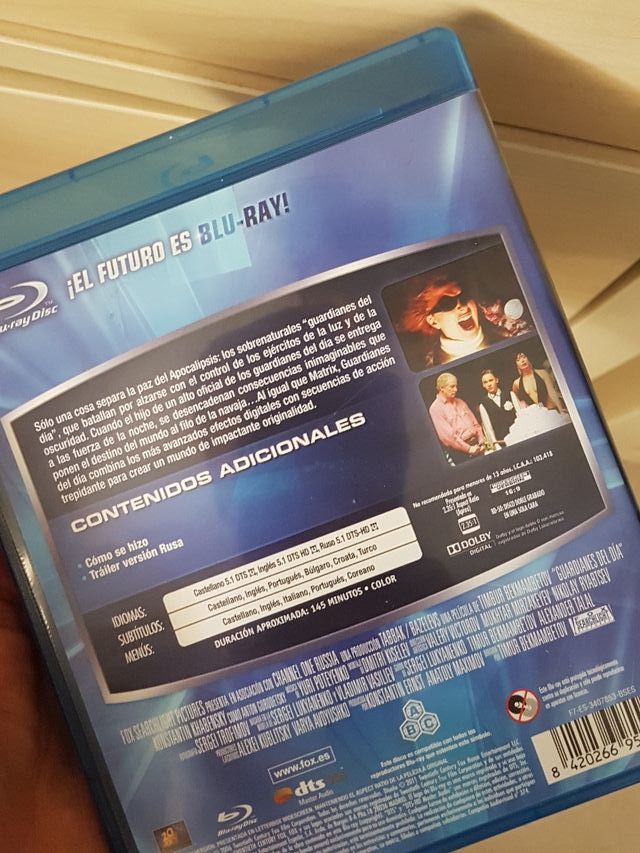 Guardianes del día bluray