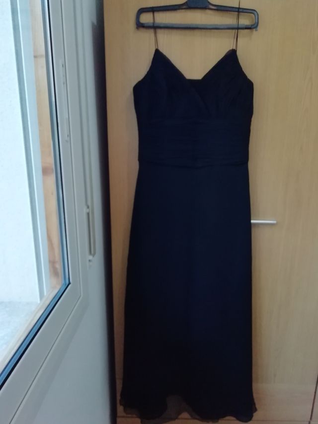 vestido negro de fiesta