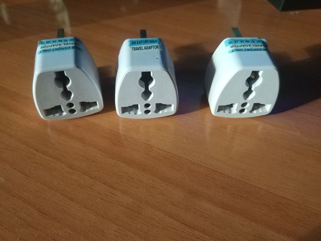 Adaptadores UK varios