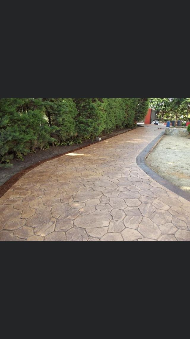 Hormigón impreso y pulido