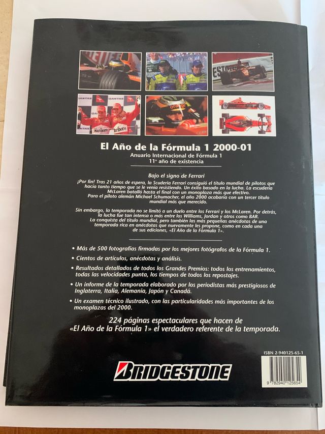 EL AÑO DE LA FÓRMULA 1 2000-01