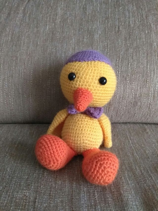 Tres muñecos amigurimi de ganchillo