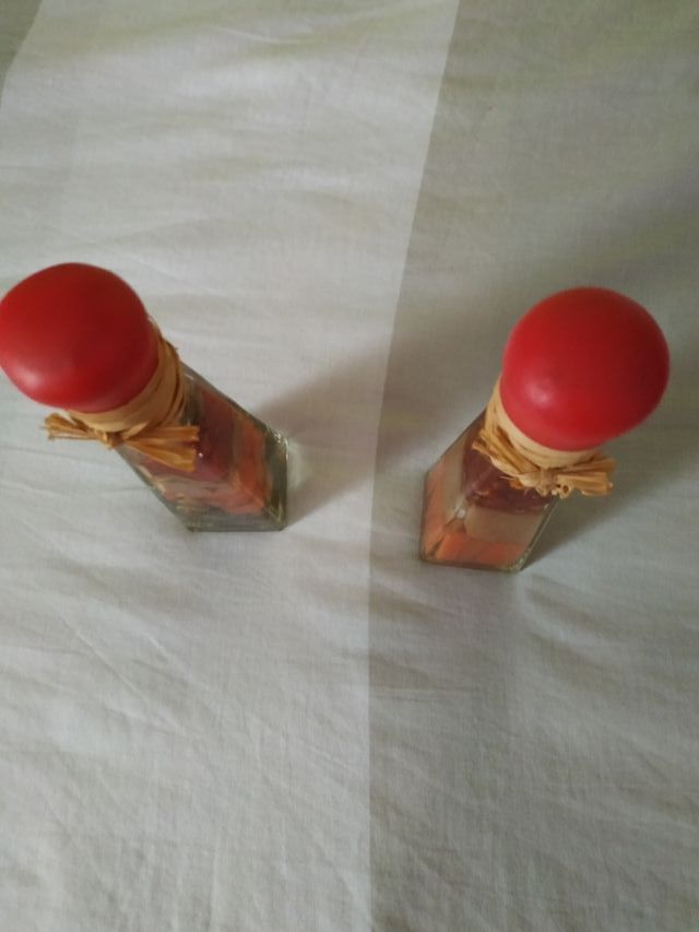 Botellitas de decoración