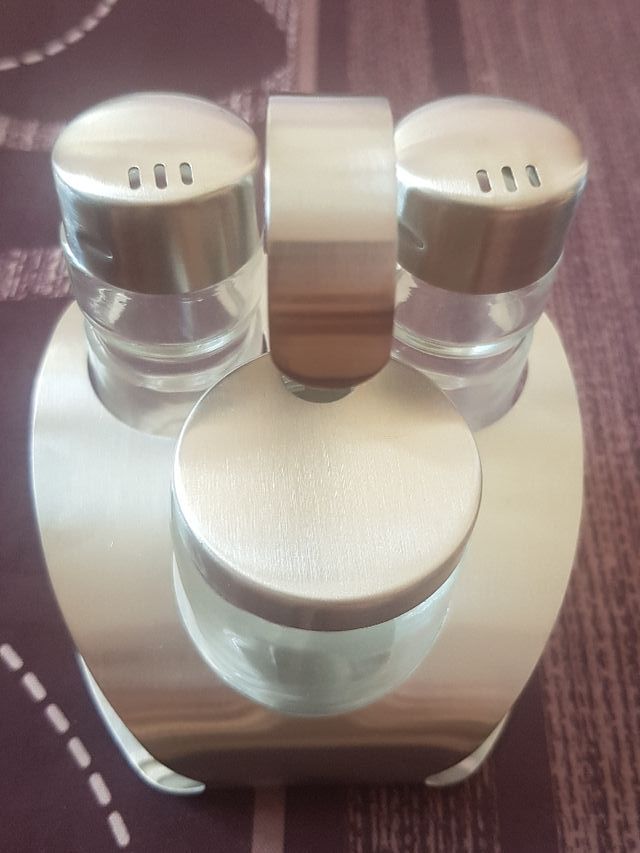 Juego salero y pimientero