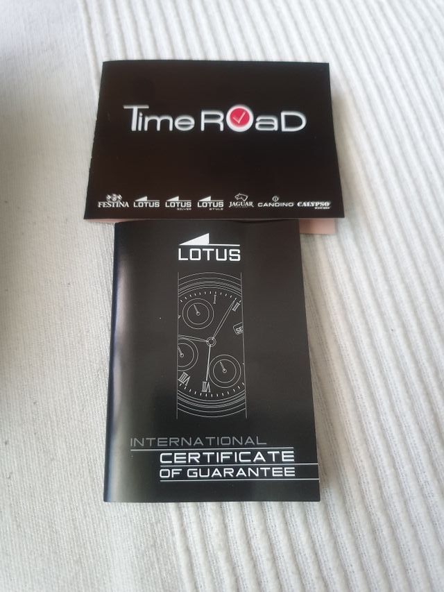 Reloj Lotus caballero Crono Ace