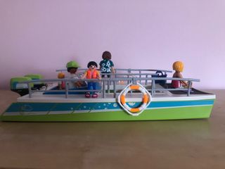 playmobil barco vistas fondo marino
