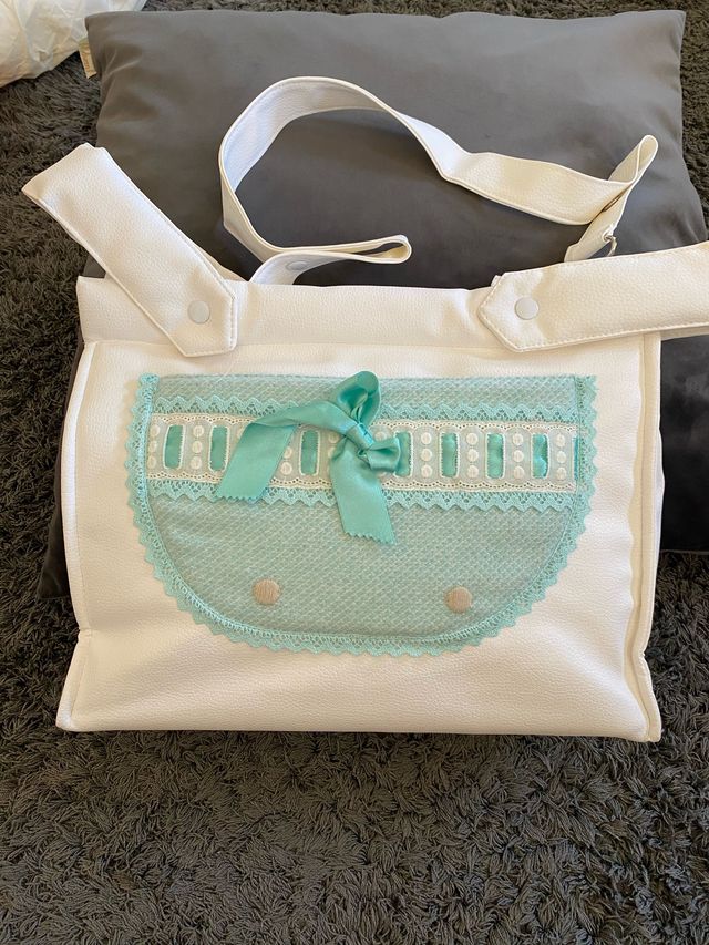 Babyline Panera Bebe Blanco/Verde NUEVO REBAJADO