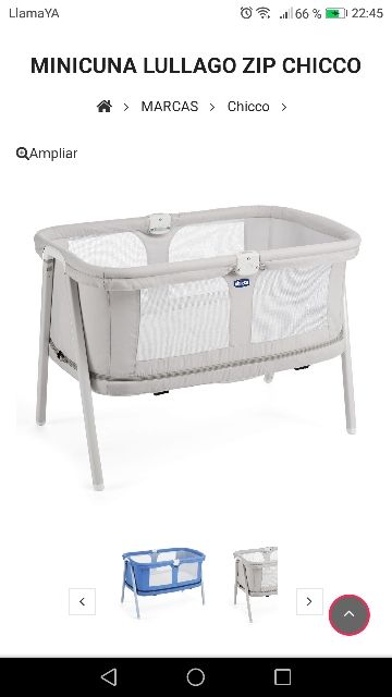 mini cuna marca chicoo