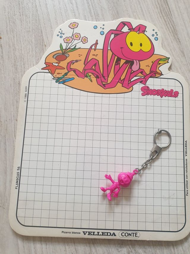 pizarra snorkels. Años 80