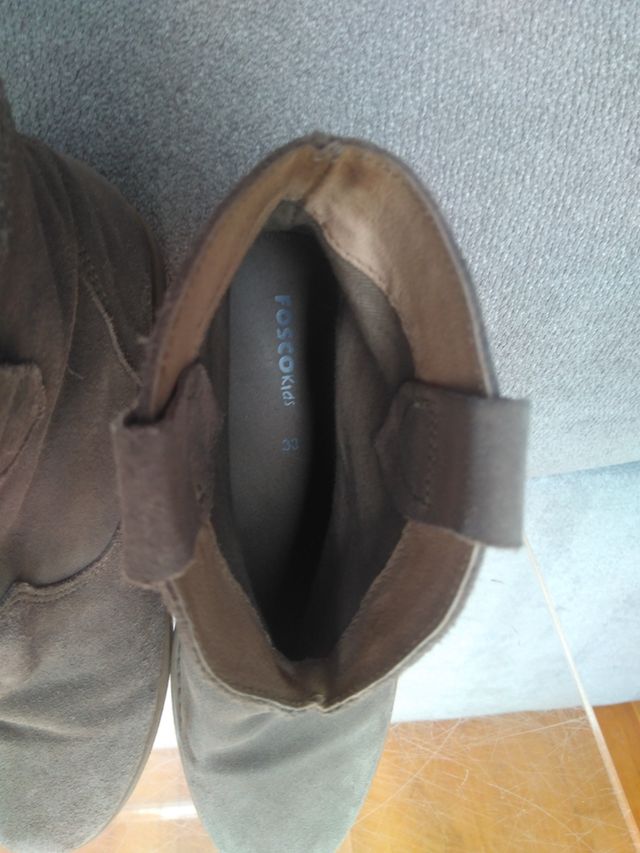 Botín Fosco niña marrón 33